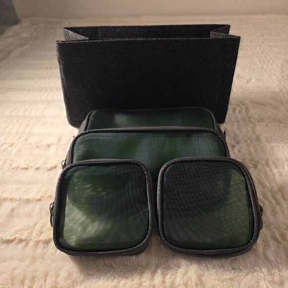 Bundle Deal – Makeup Cases + Handbag Insert Organizer – Black, Multi-Pocket Stor - Picture 8 of 8